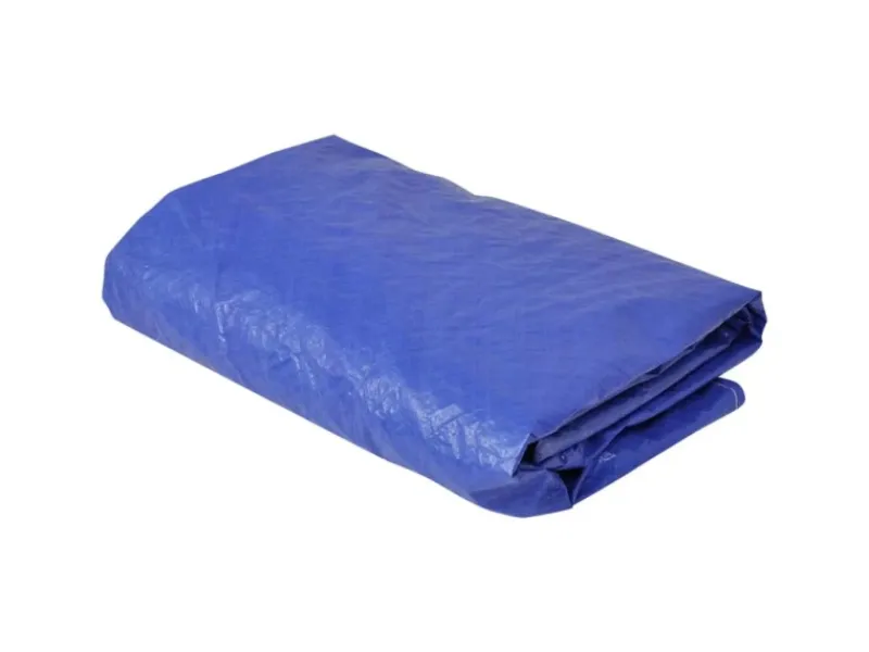 Poolabdeckungen 2 Stk. PE Rund 460 cm 90 g/m²*furnicato Best