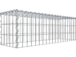 Gabiona Feuerschalen|Gabione-Anbaukorb Typ 3 30 x 100 x 30 cm Maschenw 5 x 10 cm