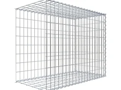 Gabiona Feuerschalen|Gabione-Anbaukorb Typ 2 80 x 100 x 50 cm Maschenw 5 x 10 cm