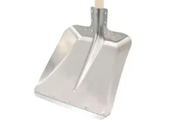 Aluschaufel mit Stahlkante 2 mm und Stiel 110 cm in Größe 9*Galaflor Best