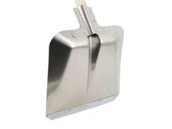 Galaflor Spaten|Schaufeln|Aluschaufel mit Stahlkante 2 mm und Stiel 130 cm in Größe 9