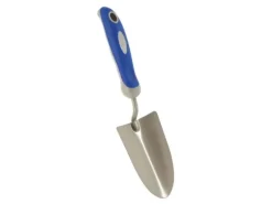 Blumenkelle aus Stahl mit Kunststoffgriff Blau*Galaflor Discount