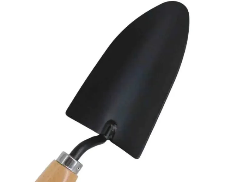 Galaflor Gartenhandgeräte|Schaufeln|Blumenkelle aus Stahl mit Holzstiel