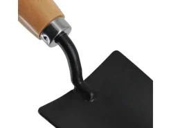 Galaflor Gartenhandgeräte|Schaufeln|Blumenkelle aus Stahl mit Holzstiel