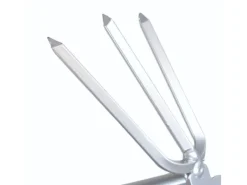 Doppelhacke aus Stahl mit Kunststoffgriff*Galaflor Discount