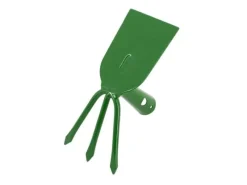 Doppelhacke aus Stahl mit 3 Zinken 9 cm*Galaflor Hot