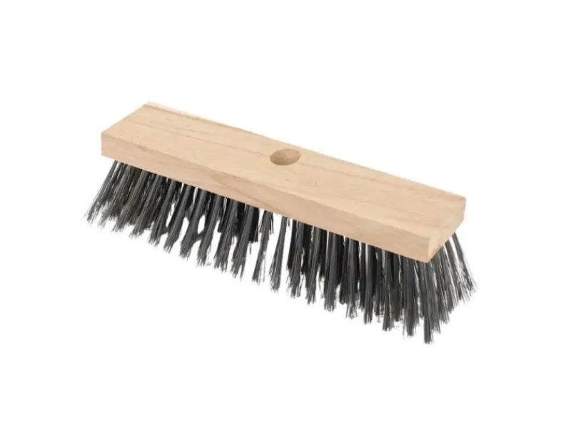 Galaflor Besen|Drahtbesen mit Stahlborsten 30 cm