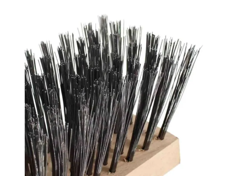 Galaflor Besen|Drahtbesen mit Stahlborsten 30 cm