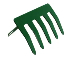 Galaflor Gartenhandgeräte|Friedhofsgerät mit 5 Zinken und Blatt