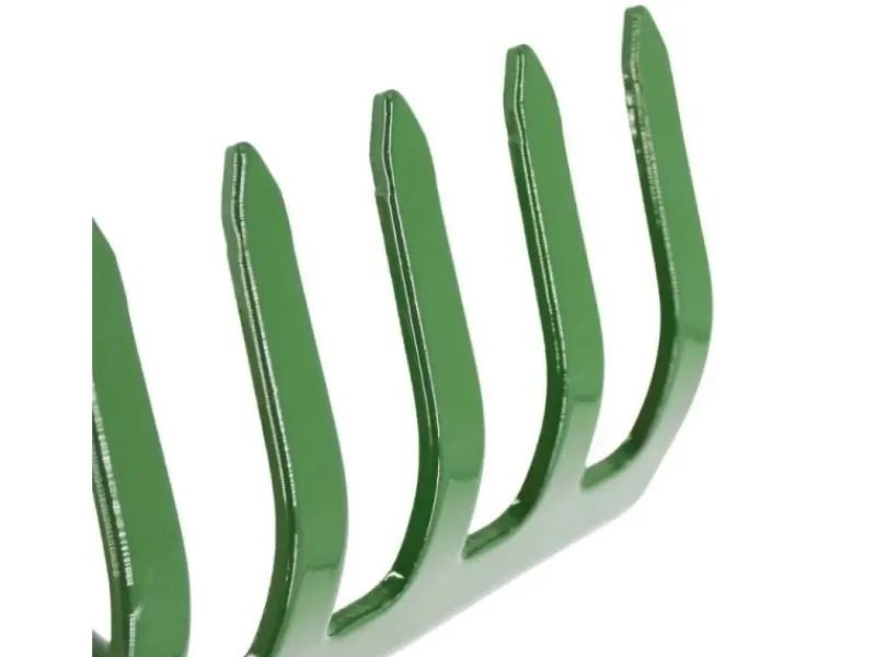 Gartenrechen aus Stahl 10 Zinken 25 cm*Galaflor Clearance