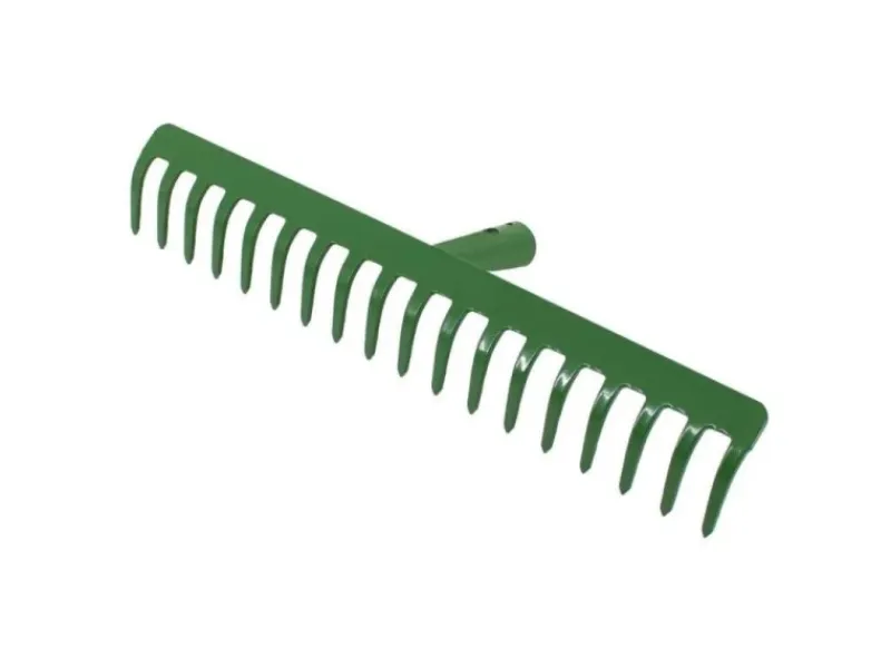 Gartenrechen aus Stahl 18 Zinken 45 cm*Galaflor Online