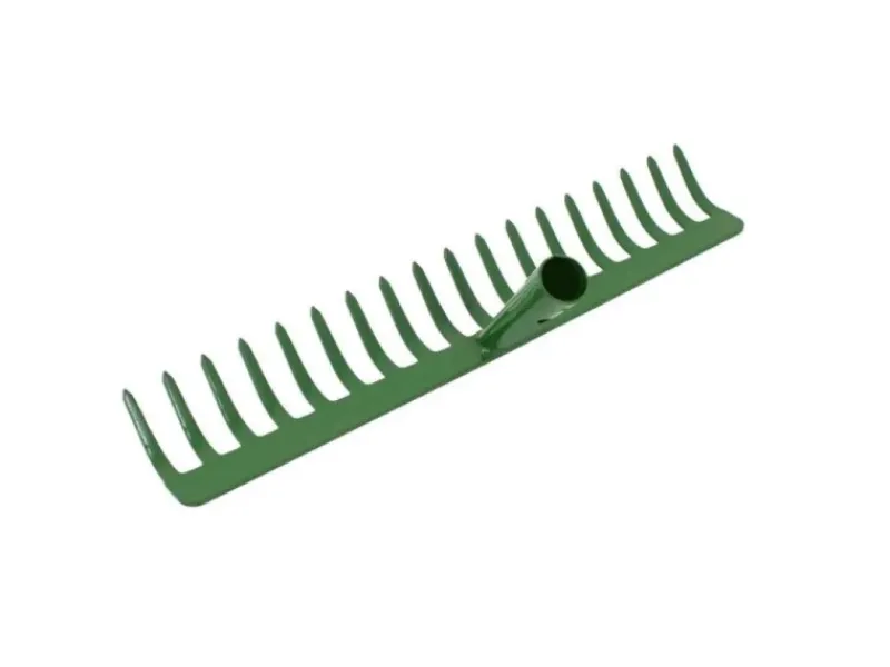 Gartenrechen aus Stahl 18 Zinken 45 cm*Galaflor Online