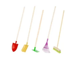 Kinder Galaflor Rechen|Outdoor-Spielzeug|Gartenset für Kinder mit 5 Gartengeräten