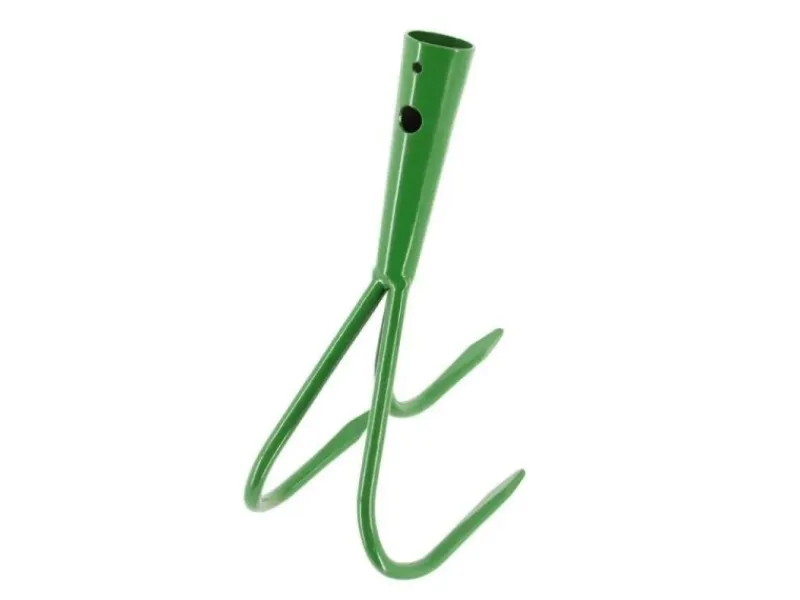 Galaflor Rechen|Bodenbearbeitung|Grubber aus Stahl 3 Zinken 9 cm