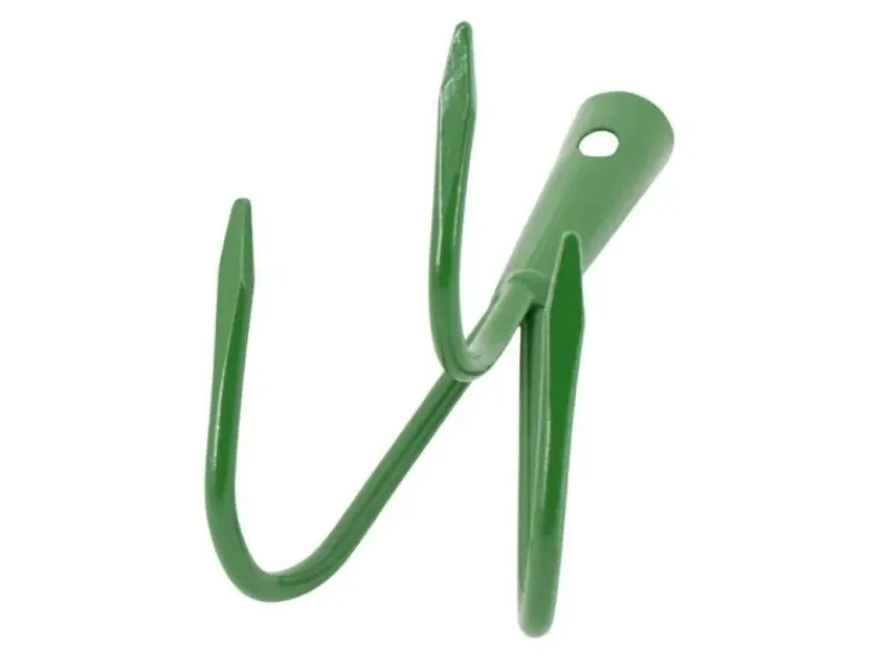 Galaflor Rechen|Bodenbearbeitung|Grubber aus Stahl 3 Zinken 9 cm