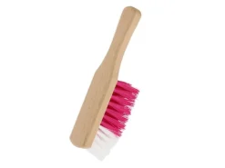 Kinder Galaflor Kinder-Gartengeräte|Besen|Handfeger aus Holz für Kinder mit Pinken Borsten