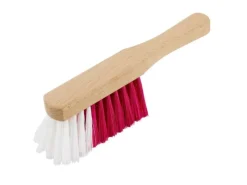 Kinder Galaflor Kinder-Gartengeräte|Besen|Handfeger aus Holz für Kinder mit Pinken Borsten