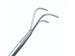 Galaflor Gartenhandgeräte|Handgrubber aus Stahl mit Kunststoffgriff