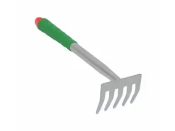 Galaflor Gartenhandgeräte|Handrechen aus Stahl mit Kunststoffgriff