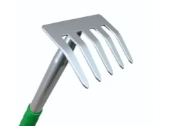 Galaflor Gartenhandgeräte|Handrechen aus Stahl mit Kunststoffgriff