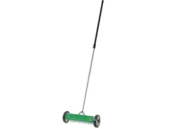 Galaflor Vertikutierer|Rasenlüfter|Handvertikutierer mit Stiel und Rädern