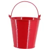 Kinder Galaflor Kinder-Gartengeräte|Kindereimer aus Metall mit 0,8 Liter in Rot