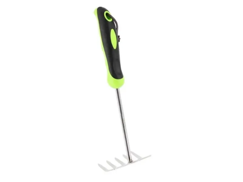 Galaflor Gartenhandgeräte|Kleingeräte Set aus Edelstahl mit Kunststoffgriff 3 Teile