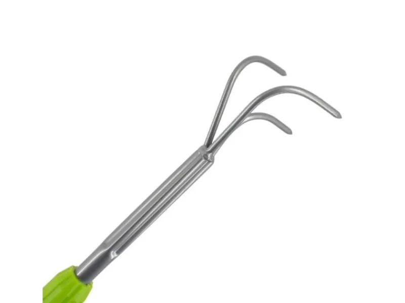Galaflor Gartenhandgeräte|Kleingrubber Stahl mit Teleskopstiel
