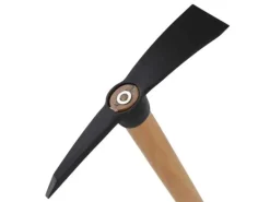 Galaflor Gartenhandgeräte|Kleinpickel aus Stahl mit Holzstiel