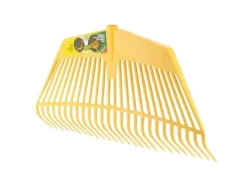 Galaflor Rechen|Laubrechen aus Kunststoff 26 Zinken Feststehend 60 cm