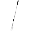 Galaflor Gartenhandgeräte|Rechen|Laubstecher mit Teleskopstiel