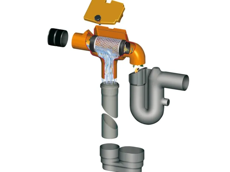 Garantia Regenwasser-Nutzung|Filter-Ausbaupaket Supra f. Columbus-Erdtanks