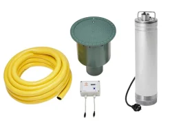 Gartenpaket Cristall Proline 1600 L inkl. Domschacht und PE-Deckel*Garantia Sale