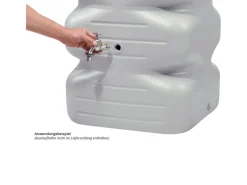 Gartentank Cubus 340 l Betongrau*Garantia Hot