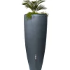 Garantia Regenwasser-Nutzung|2in1 Wasserbehälter 300 l Graphite Grey inkl. Pflanzschale