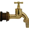 Garantia Regenwasser-Nutzung|Messing-Auslaufhahn 20 mm (3/4") inkl. Tankverschraubung