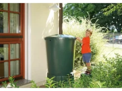 Regentonne Rund 510 l Grün*Garantia Online