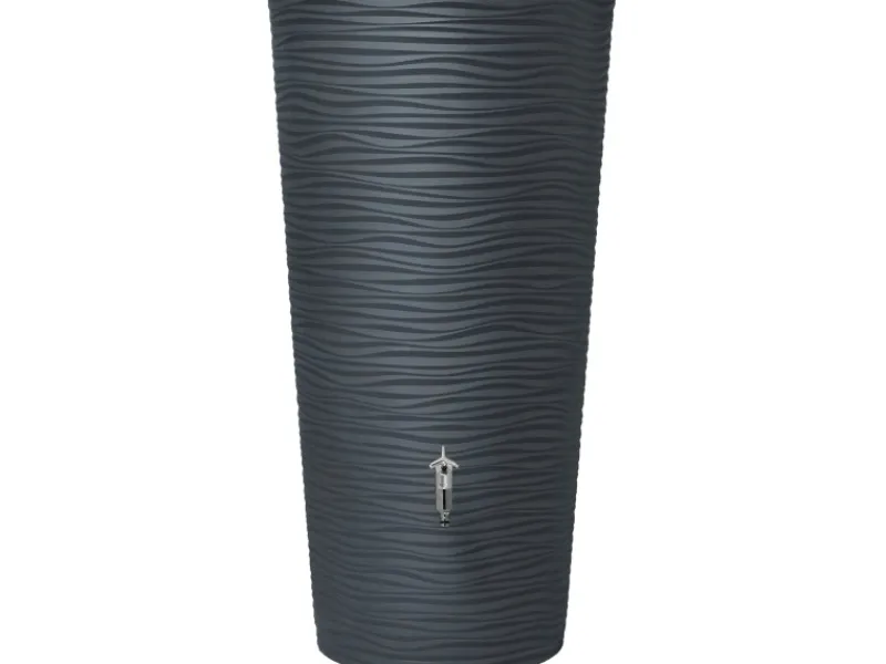 Regenwasser-Behälter Natura 2in1 inkl. Pflanzschale 210 l Graphite Grey*Garantia Outlet