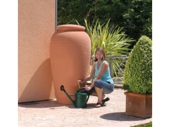 Garantia Regenwasser-Nutzung|Regenwassertank Amphore 300 l Terracotta Ø 68 cm