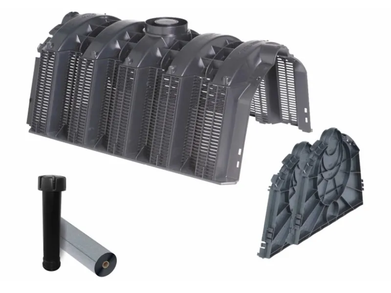 Garantia Regenwasser-Nutzung|Versickerungsanlage Tunnel-Set 600 l LKW-befahrbar