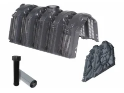 Versickerungsanlage Tunnel-Set 900 l LKW-befahrbar*Garantia Discount