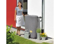 Garantia Regenwasser-Nutzung|Wandtank Terranova 275 l Graphit Grey inkl. Zubehör