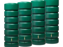 Zisterne Gartentank-Set Classico 2.600 l Dunkelgrün*Garantia Best