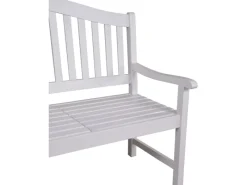 Bank Singapur 62 cm x 104 cm x 150 cm Weiß FSC®*Garden Pleasure Best