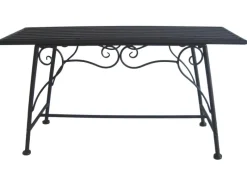 Garden Pleasure Gartenbänke|Blumenbank Lorin 27 cm x 45 cm x 83 cm Schwarz-Braun