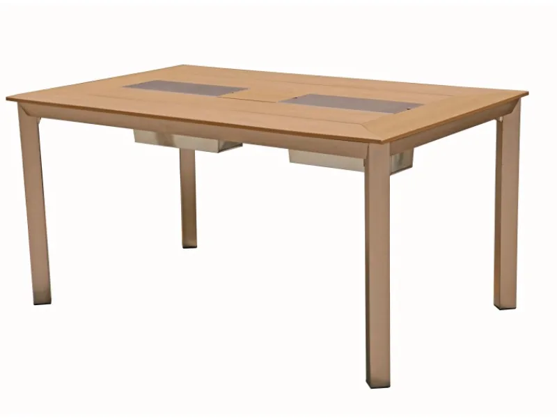 Gartenmöbel-Set Florence 7-teilig Champagner*Garden Pleasure Hot