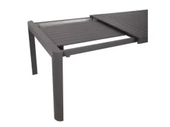 Garden Pleasure Gartentische|Gartentisch Amira ausziehbar Anthrazit Grau 100 cm x 195 cm