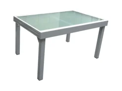 Gartentisch Lola Rechteckig ausziehbar Grau 90 cm x 270 cm*Garden Pleasure
