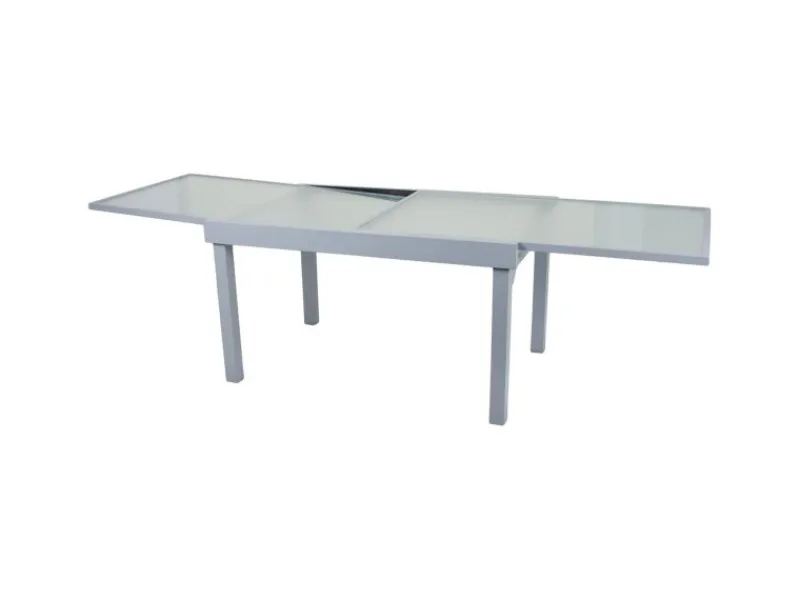 Gartentisch Lola Rechteckig ausziehbar Grau 90 cm x 270 cm*Garden Pleasure