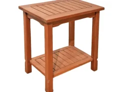 Gartentisch Santacruz Rechteckig Natur 35 cm x 50 cm*Garden Pleasure Hot